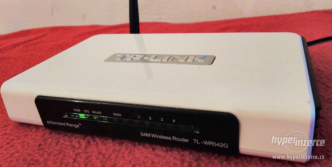 Wi-Fi router TP-LINK TL-WR542G - jako nový!!! - foto 4