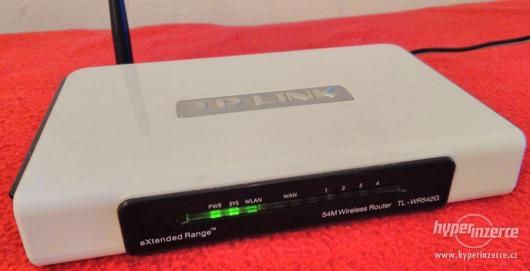 Wi-Fi router TP-LINK TL-WR542G - jako nový!!! - foto 6