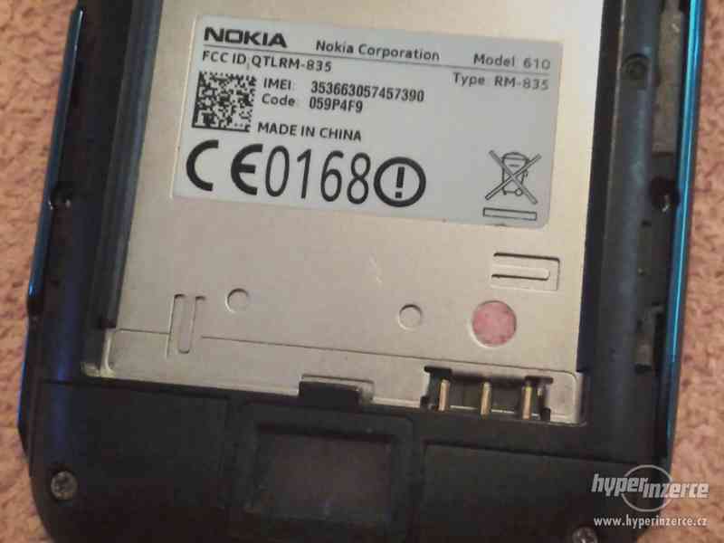 Nokia 610 - k opravě nebo na náhradní díly!!! - foto 9
