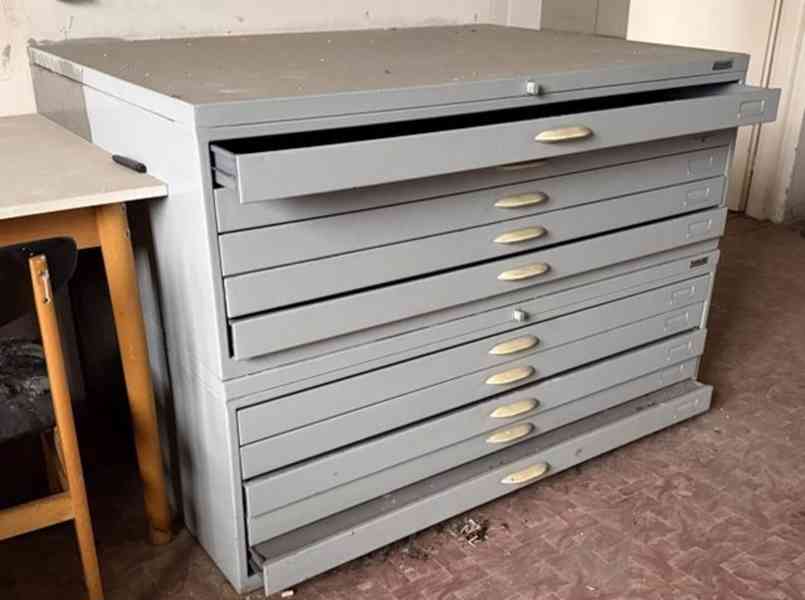 Skříň na výkresy 1320X950X450 (16162.) - foto 3