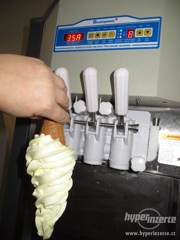 Zmrzlinový stroj 380V nášlehová čerpadla 2+1 mix - foto 1