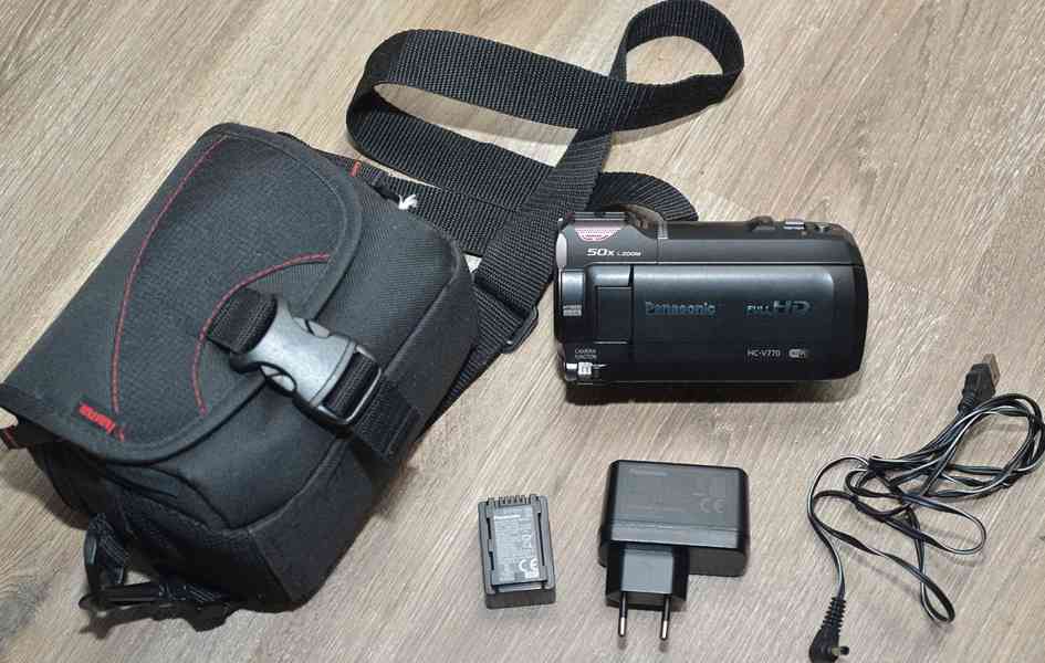 Panasonic HC V770 *Full HDV*Wi-Fi*HYBRID O.I.S - foto 3