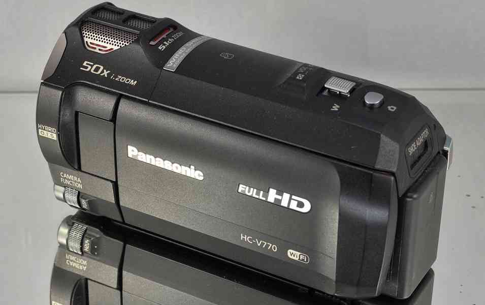 Panasonic HC V770 *Full HDV*Wi-Fi*HYBRID O.I.S - foto 4