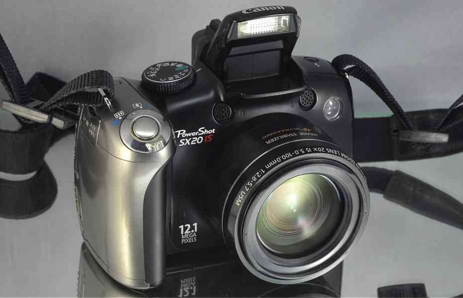 Canon PowerShot SX 20 IS 12,1 MPix*20x Op.Zoom*HDV - foto 3