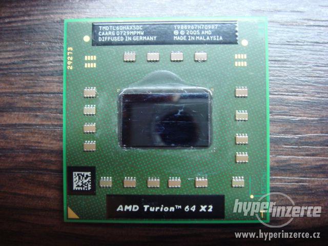 Procesory pro notebook: Core2Duo, Turion, Sempron, Pentium..