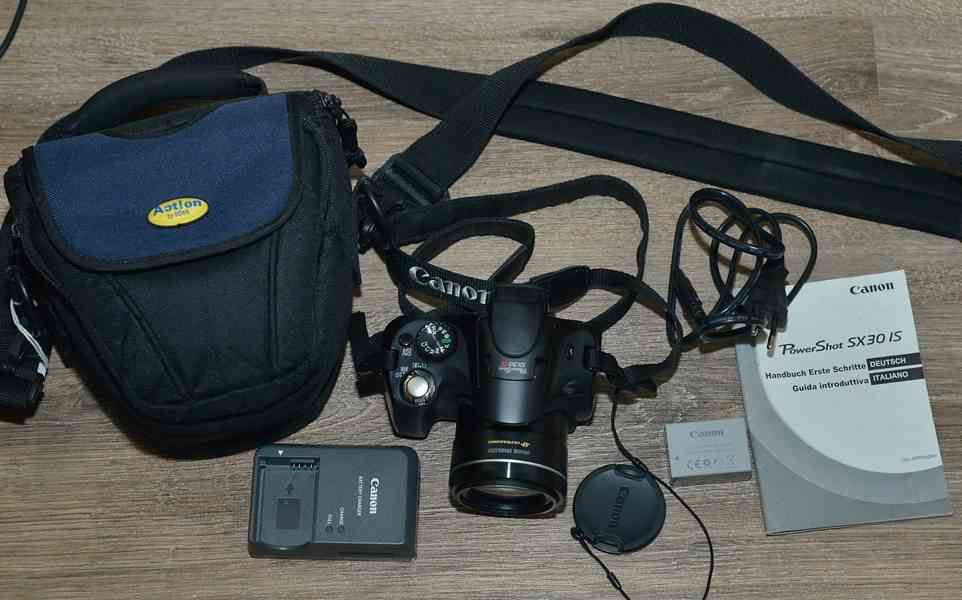 Canon PowerShot SX30 IS CCD *35x Op.Zoom*HDV*Bag - foto 2