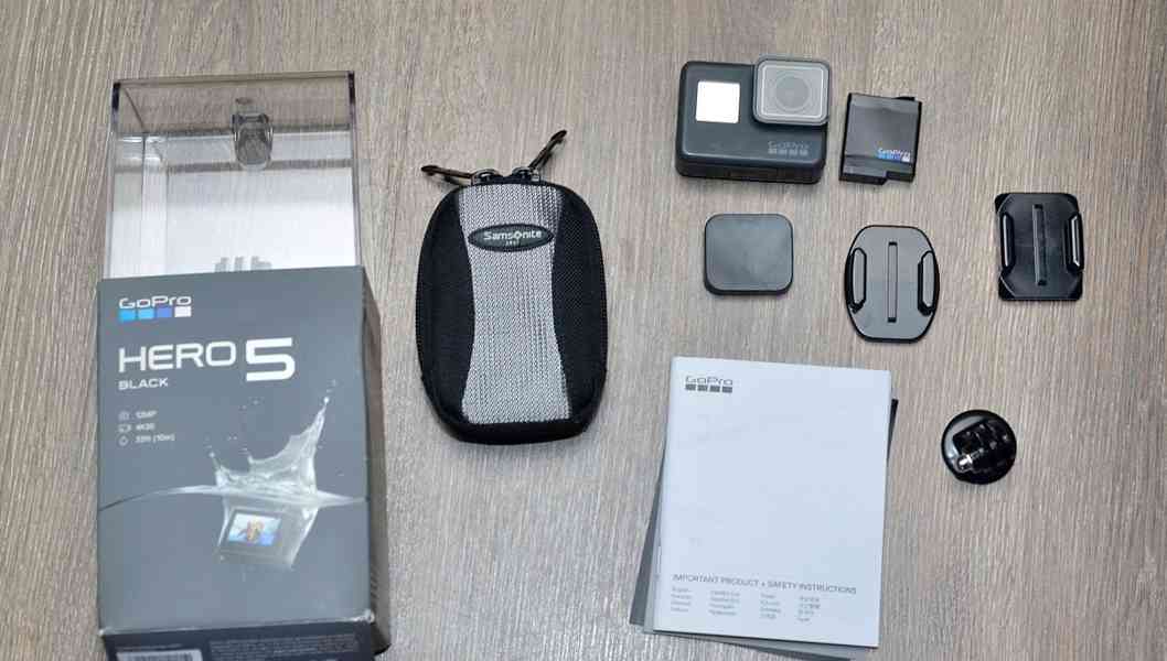 GoPro HERO5 *kamera*CMOS*4K Video*Wi-Fi a Bluetoot - foto 3