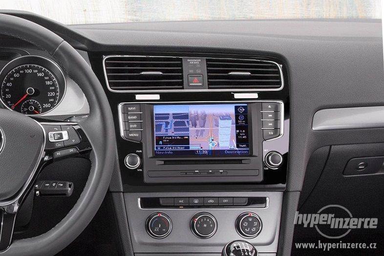VW GOLF 7 - Dotykove Autoradio Navi GPS DVD Bluetooth SD USB - foto 2