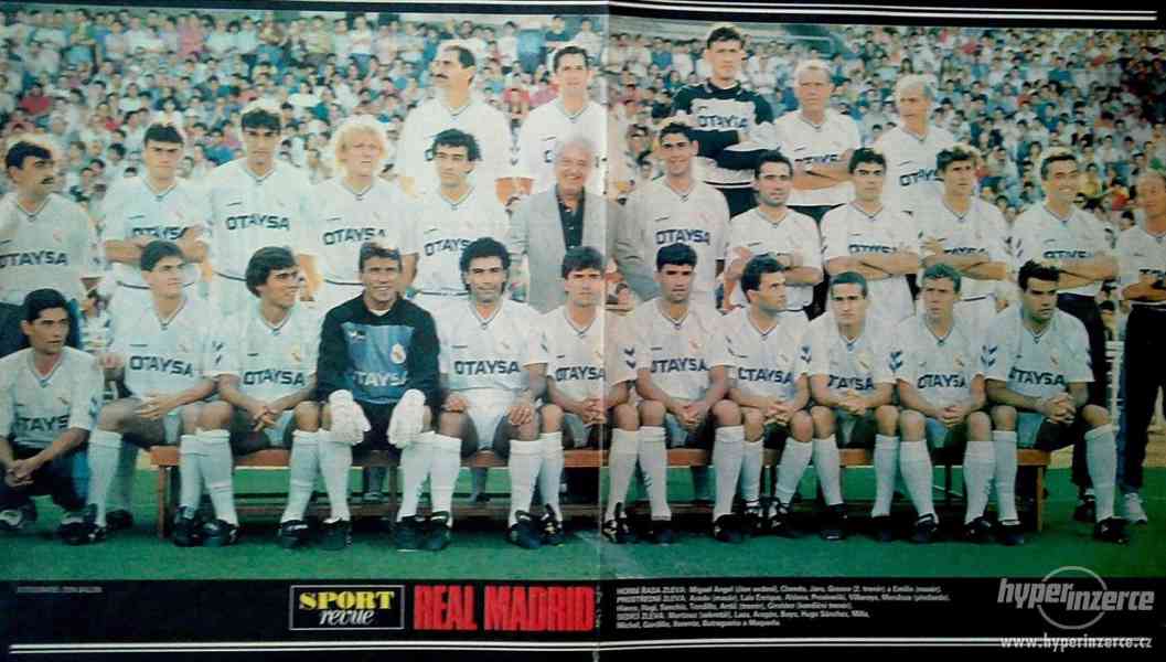 Real Madrid - fotbal ...Luis Enrique,Prosinečki,Milla - foto 1