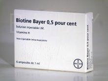 Biotin a Bepanthene inj. ampulky - foto 1