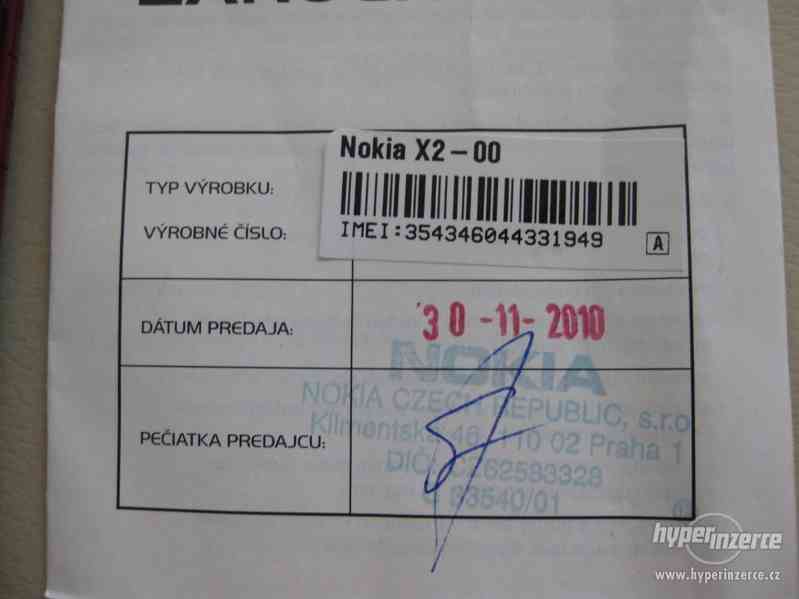 Nokia X2-00 z r.2010 - funkční telefony od 50,-Kč - foto 14
