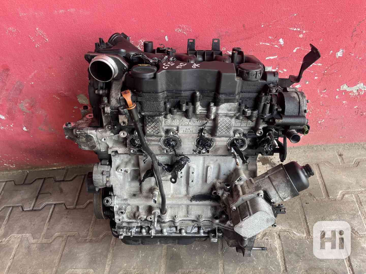 Prodám motor 1,6 HDI 80KW typ 9HZ z vozu Citroen C4 picasso - foto 1