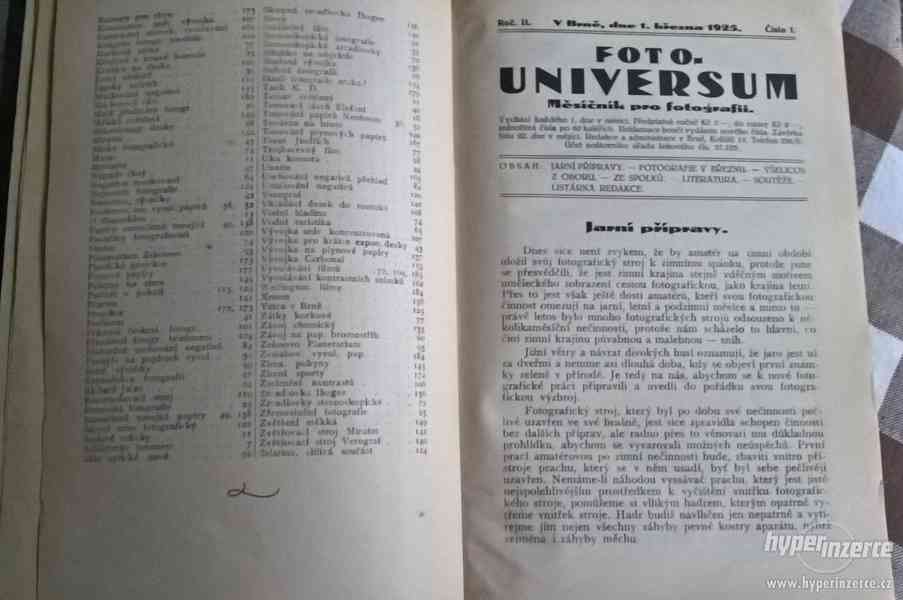 FOTO Universum svázané časopisy 1925-1926 - foto 2