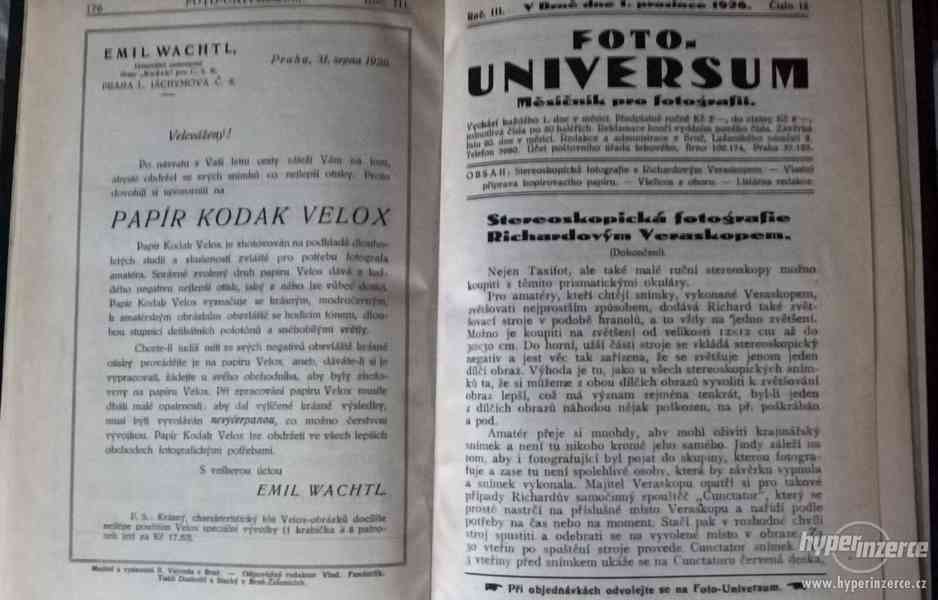 FOTO Universum svázané časopisy 1925-1926 - foto 4