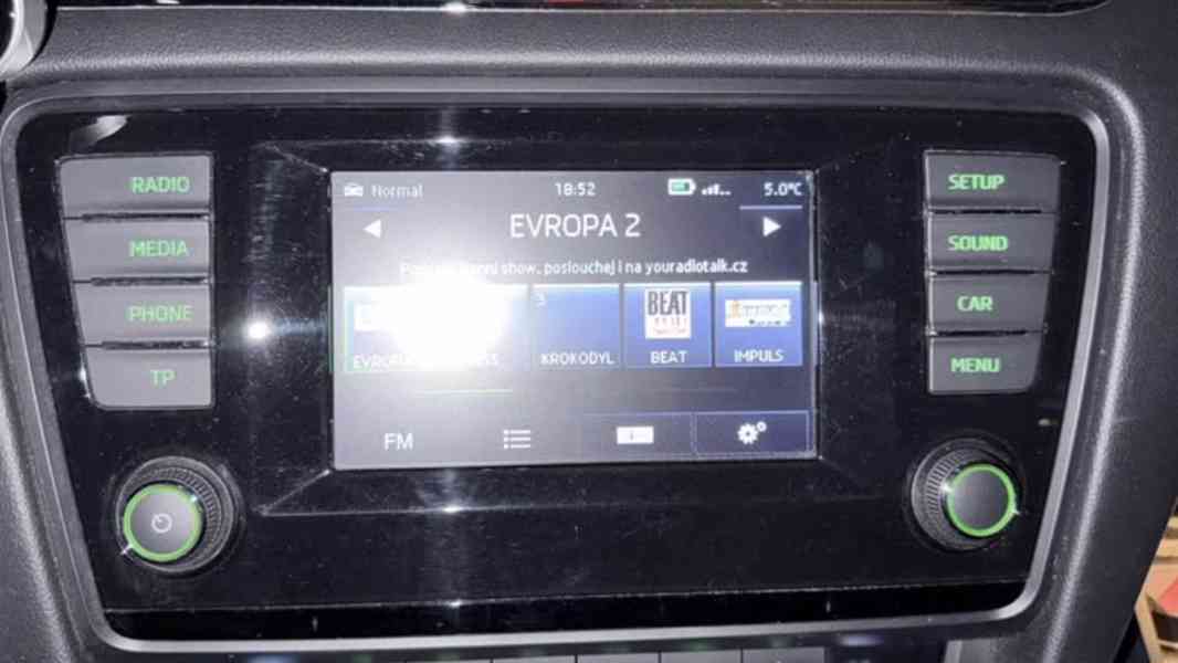 Autorádio typ Bolero z Octavie 3 RS 2015. - foto 6