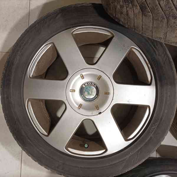 16" ALU kola – 5x112 – ŠKODA (VW, AUDI, SEAT) - foto 5