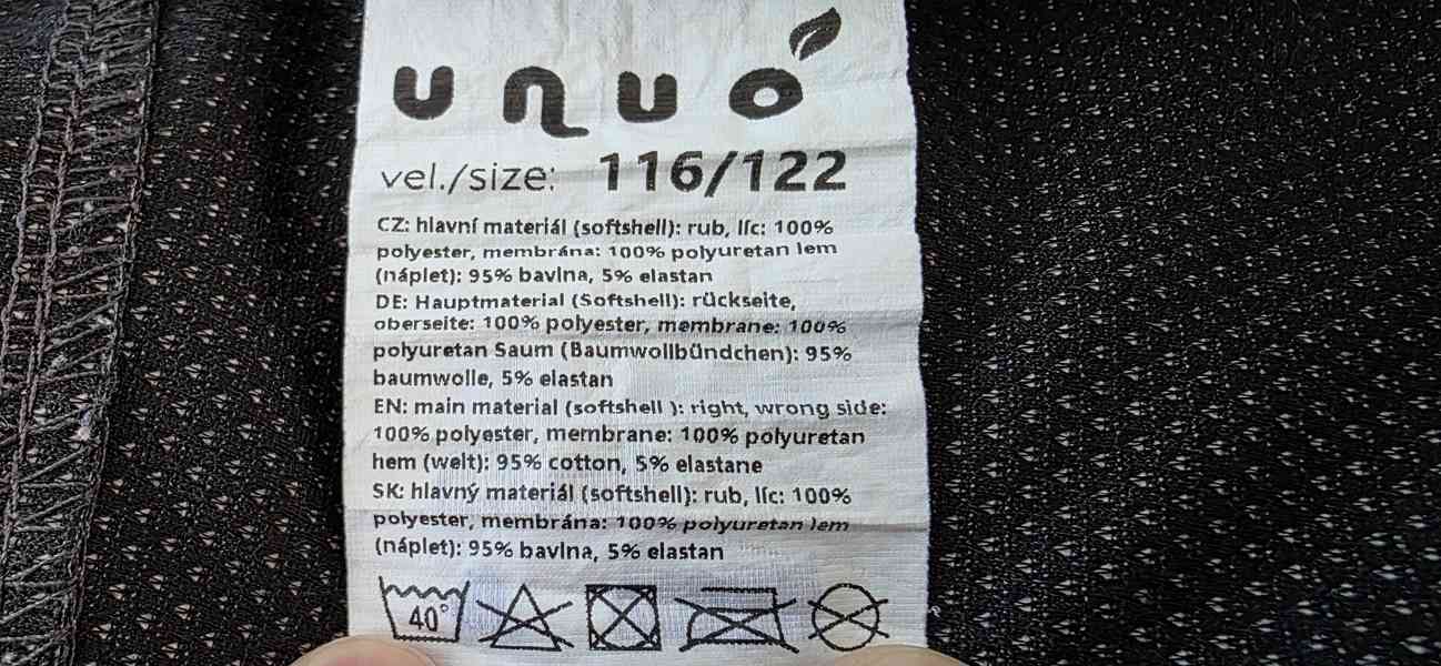 dětské softshellové kalhoty Unuo vel. 116/122 - foto 5