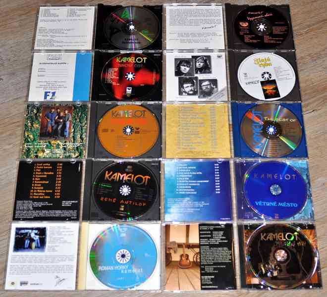 11x CD ... KAMELOT a ROMAN HORKÝ - prodej raritní sbírky !!! - foto 3