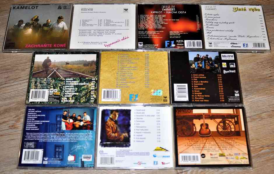 11x CD ... KAMELOT a ROMAN HORKÝ - prodej raritní sbírky !!! - foto 2