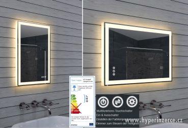 Design zrcadlo LADA 80x60 cm s LED osvětlením - foto 3