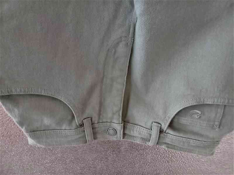 Dámské značkové džíny do pasu 2 kusy, - foto 3
