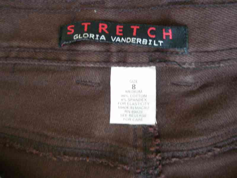 Dámské značkové džíny do pasu 2 kusy, - foto 9