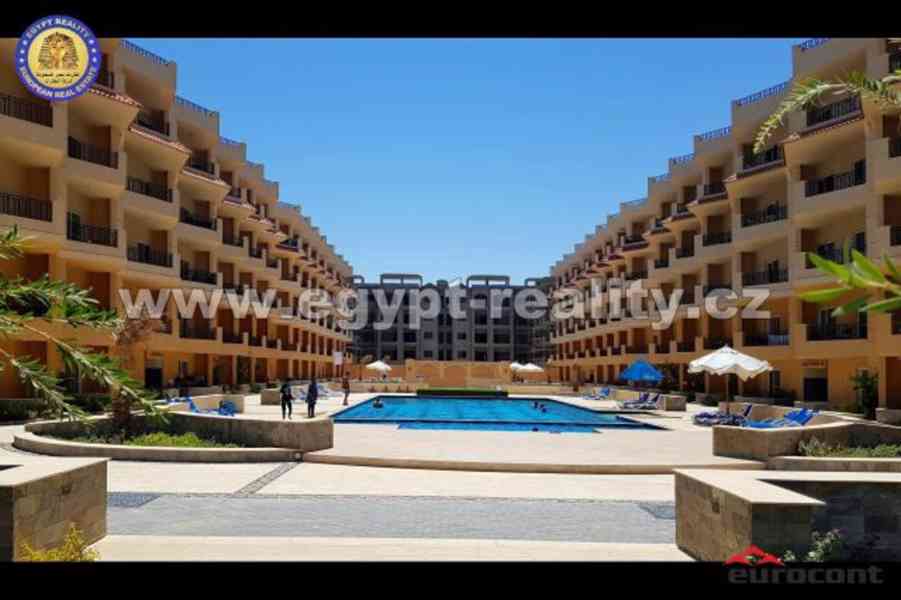 Egypt - Hurghada, 2+kk s balkonem v luxusním resortu s vlast - foto 6