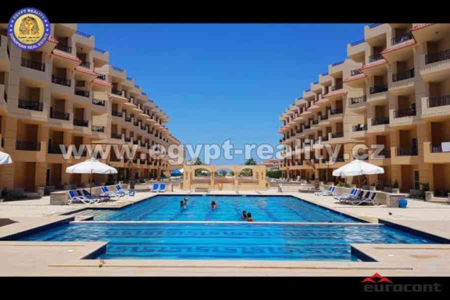 Egypt - Hurghada, 2+kk s balkonem v luxusním resortu s vlast - foto 7