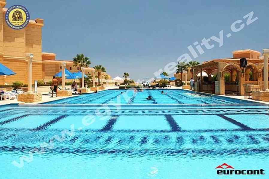 Egypt - Hurghada, 2+kk s balkonem v luxusním resortu s vlast - foto 16