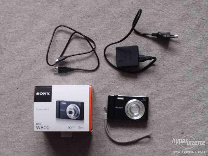 Sony Cyber-Shot DSC-W800 černý,20,1Mpix - foto 6