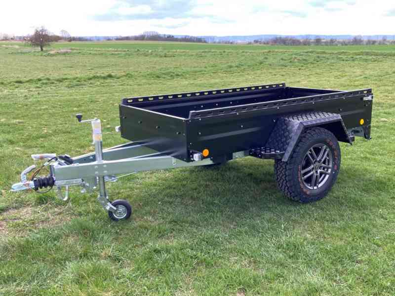 OFFROAD Přívěsný Vozík Valník BLACKOUT 1300kg   TPV/Böckmann - foto 15