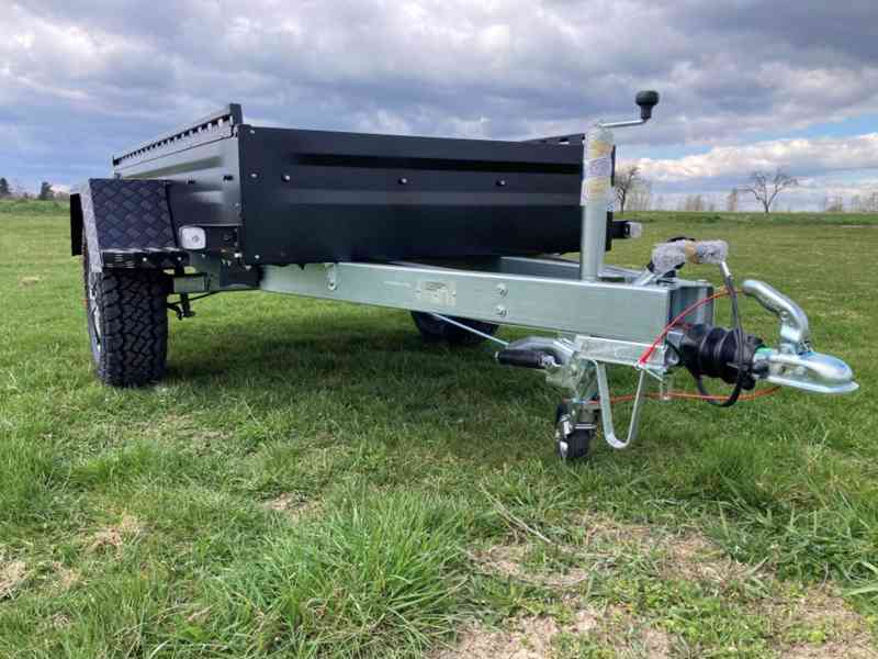 OFFROAD Přívěsný Vozík Valník BLACKOUT 1300kg   TPV/Böckmann - foto 8