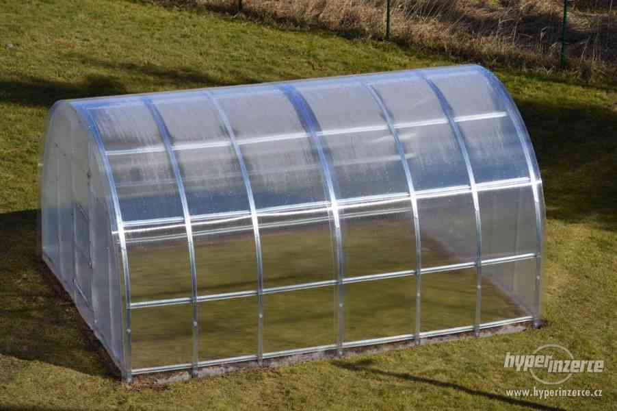 skleník  KYKLOP 3 x 8 m PC 4 mm(akce doprava zdarma) - foto 4