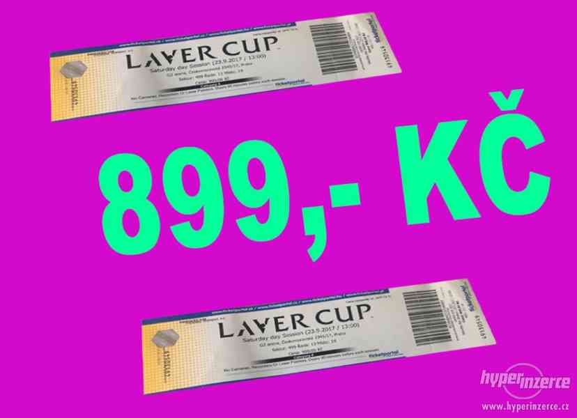 Laver cup - lístky 899kč - foto 1