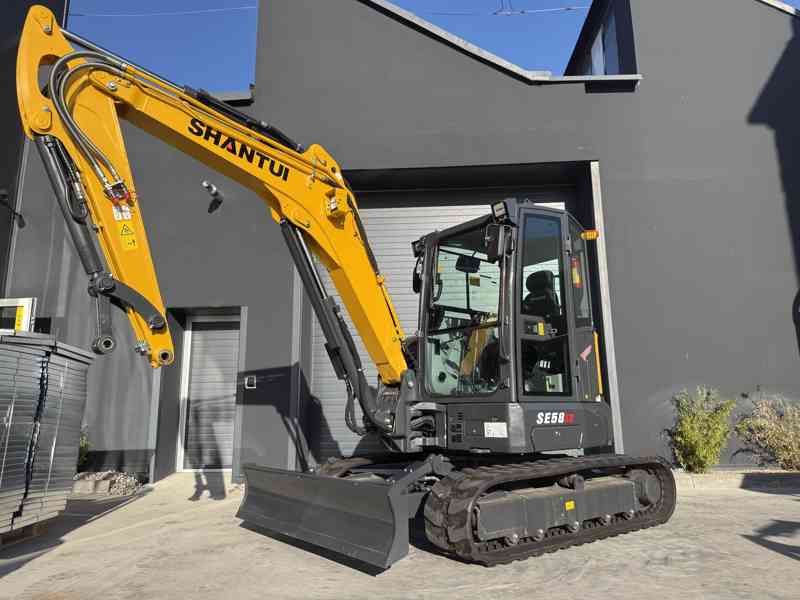 Minibagr SHANTIU SE58SR 5,8 t s motorem Kubota V2607 SKLADEM - foto 13