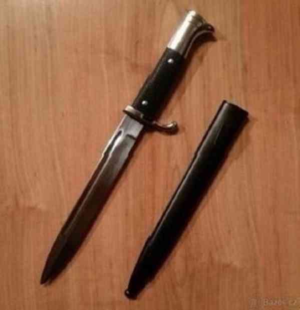 Německý WH vycházkový bodák 2 ww - solidní replika - foto 3