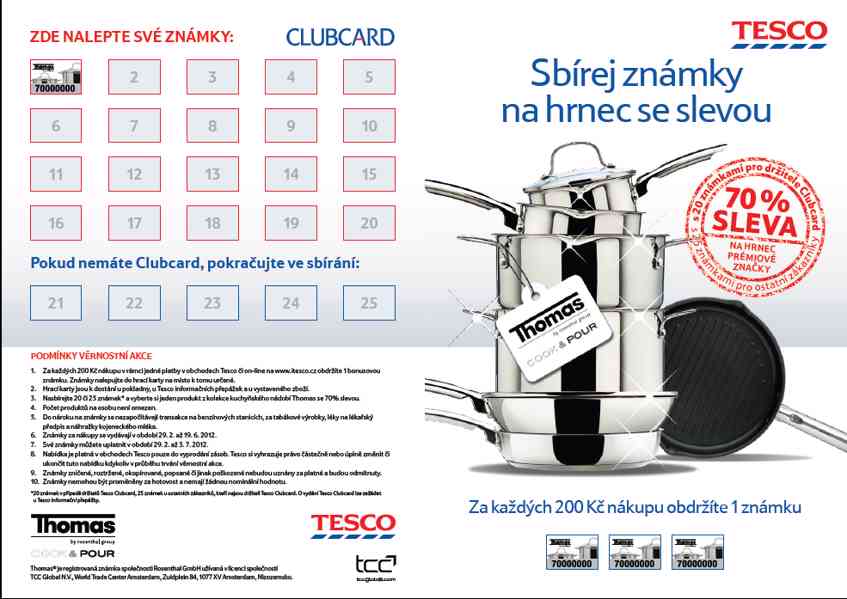 Samolepky z Tesca na HRNCE Thomas se 70% slevou - foto 2