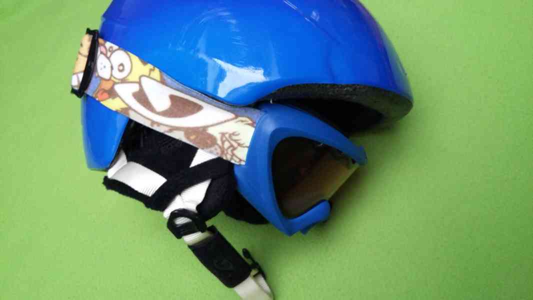 Giro-dětský set helma + brýle - foto 4