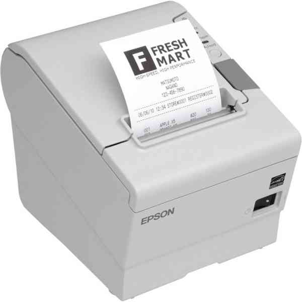 Tiskárna pokladní Epson TM-T88V (C31CA85012) bílá - foto 2