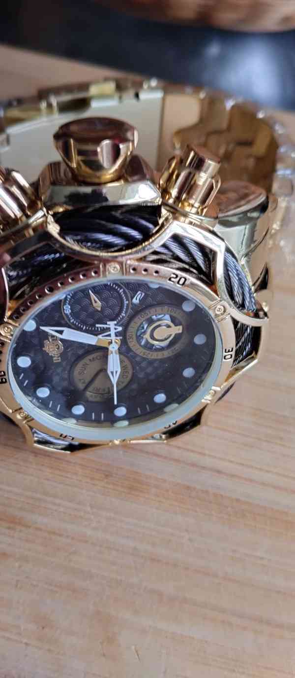 velmi masivní hodinky I-RESERVE USA,velikost ciferníku 60mm - foto 6