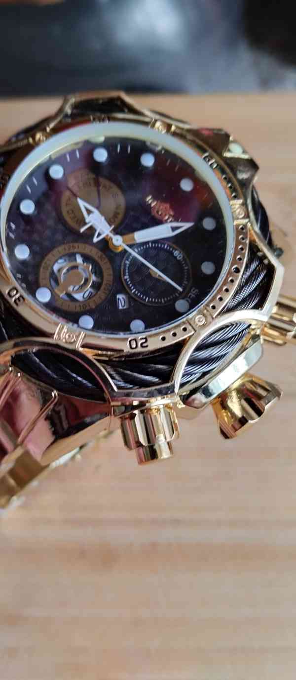 velmi masivní hodinky I-RESERVE USA,velikost ciferníku 60mm - foto 3