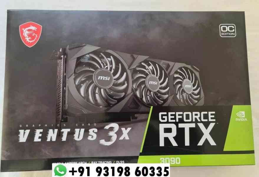 MSI GeForce RTX 3090 VENTUS 3X OC 8GB GDDR6 - foto 1