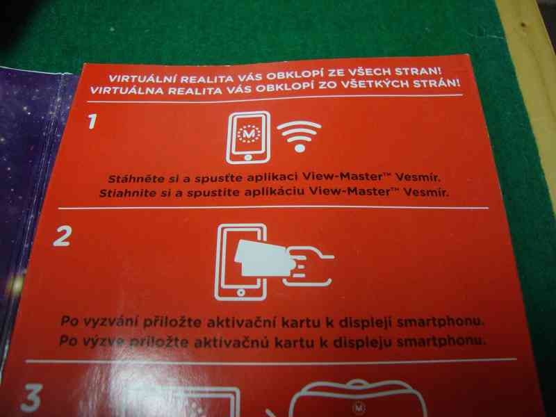View Master virtuální realita brýle + kotouče pěkný stav - foto 12