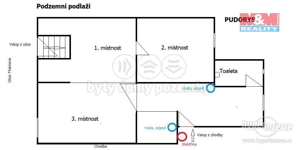 Pronájem, nebytové prostory, 60 m2, Plzeň - foto 3