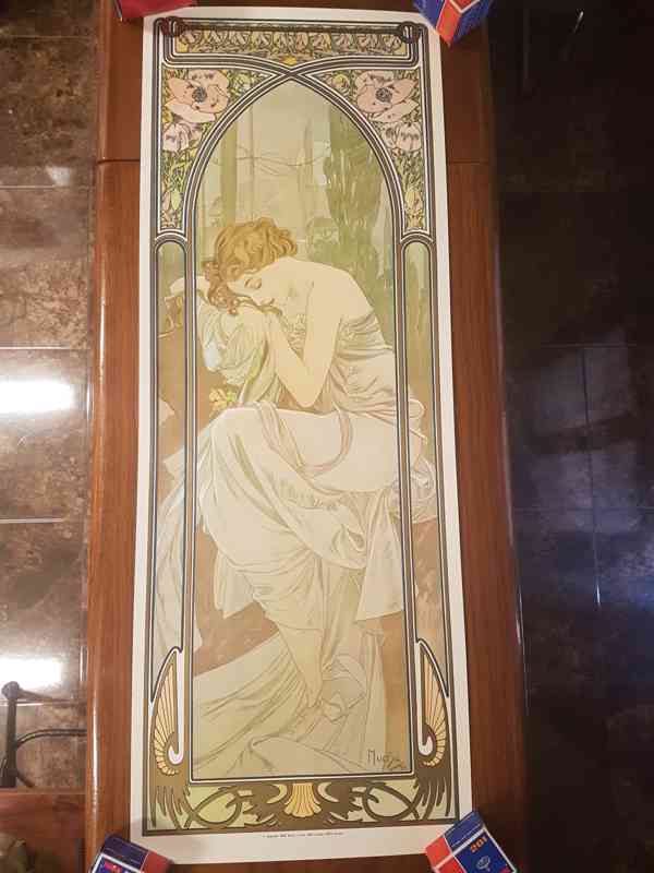 Reprinty plakátů Alfons Mucha