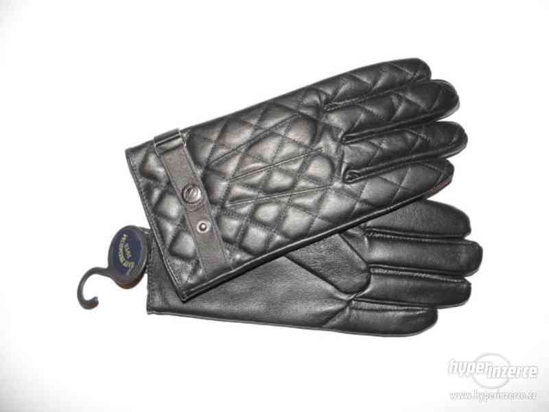 Pánské kožené rukavice (nové s visačkou) - foto 3