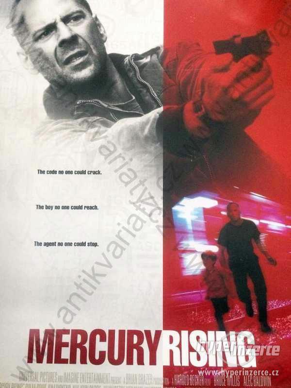 Mercury Rising film plakát 101x68cm Bruce Willis - foto 1