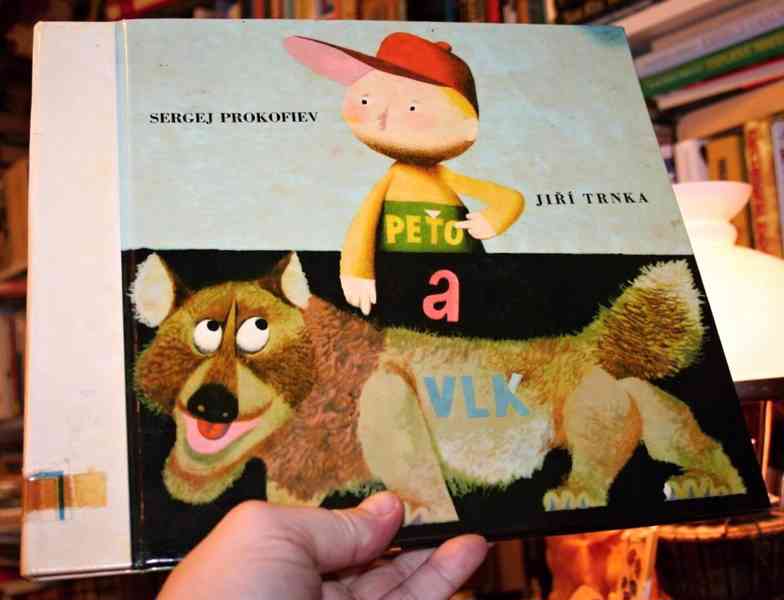 PEŤO A VLK - včetně LP desky - NEJLEVNĚJI !!! - foto 1