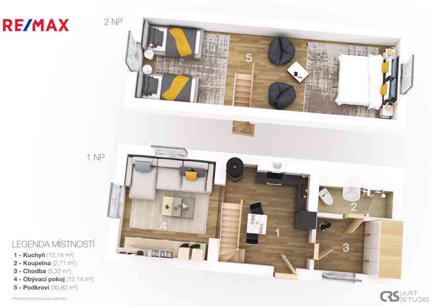 Prodej chalupy 63 m², obec Lužná, okres Vsetín - foto 3