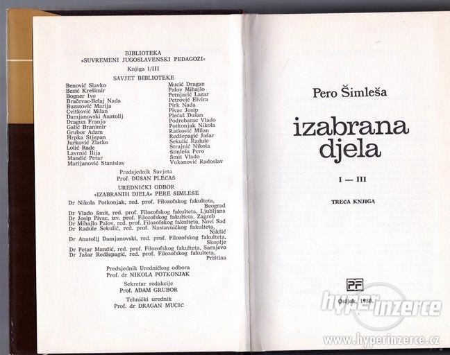 Pedagogika Pero šimleša - Izabrana djela II. + III. - foto 3